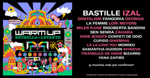 CARTEL WARM UP Estrella de Levante 2022