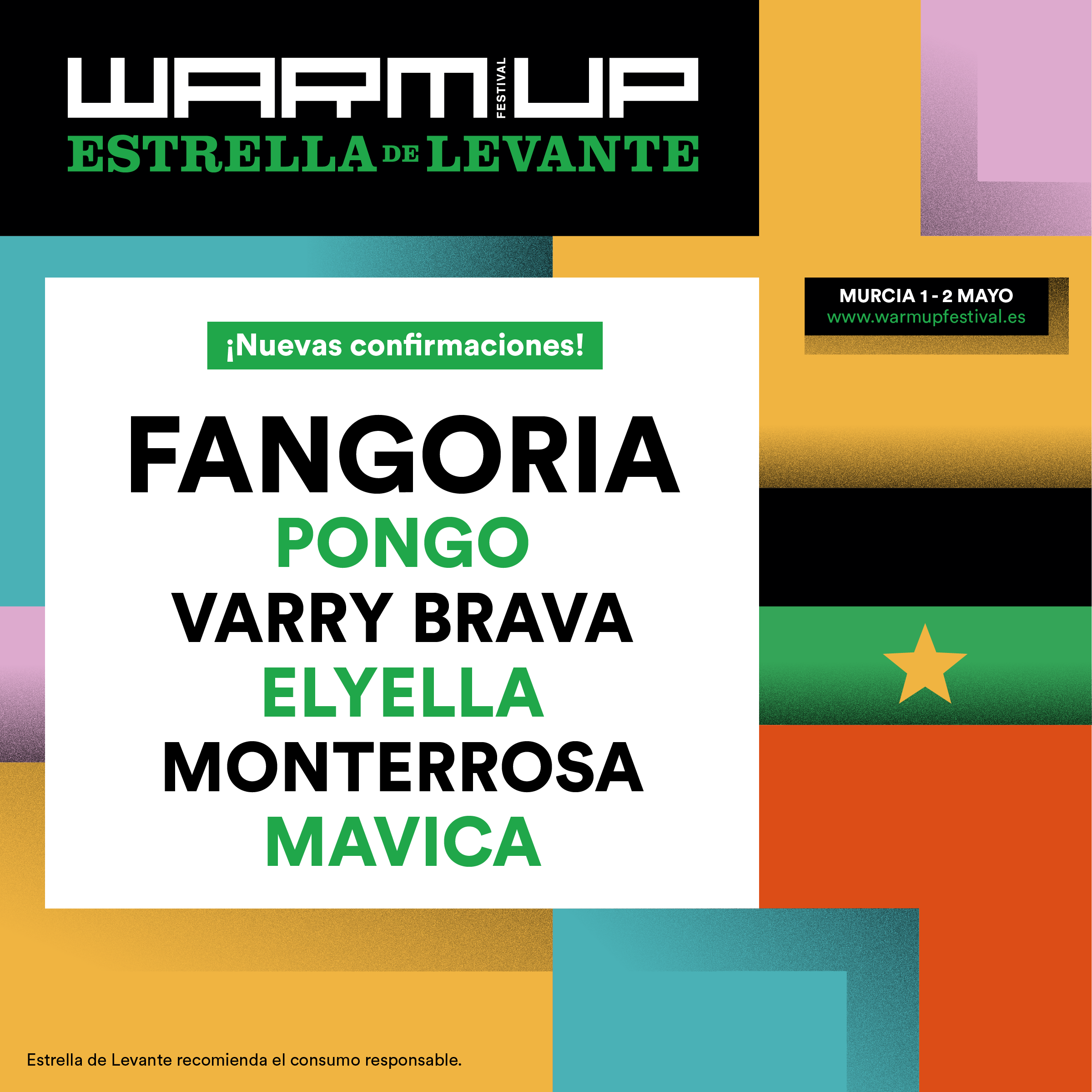 Confirmaciones Fangoria Warm Up
