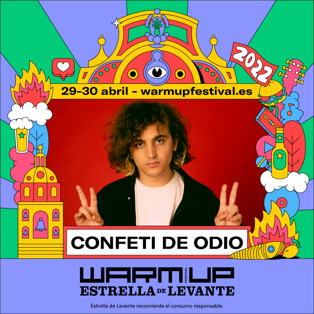 CONFETI DE ODIO WARM UP Estrella de Levante 2022 CONFETI DE ODIO WARM UP Estrella de Levante 2022