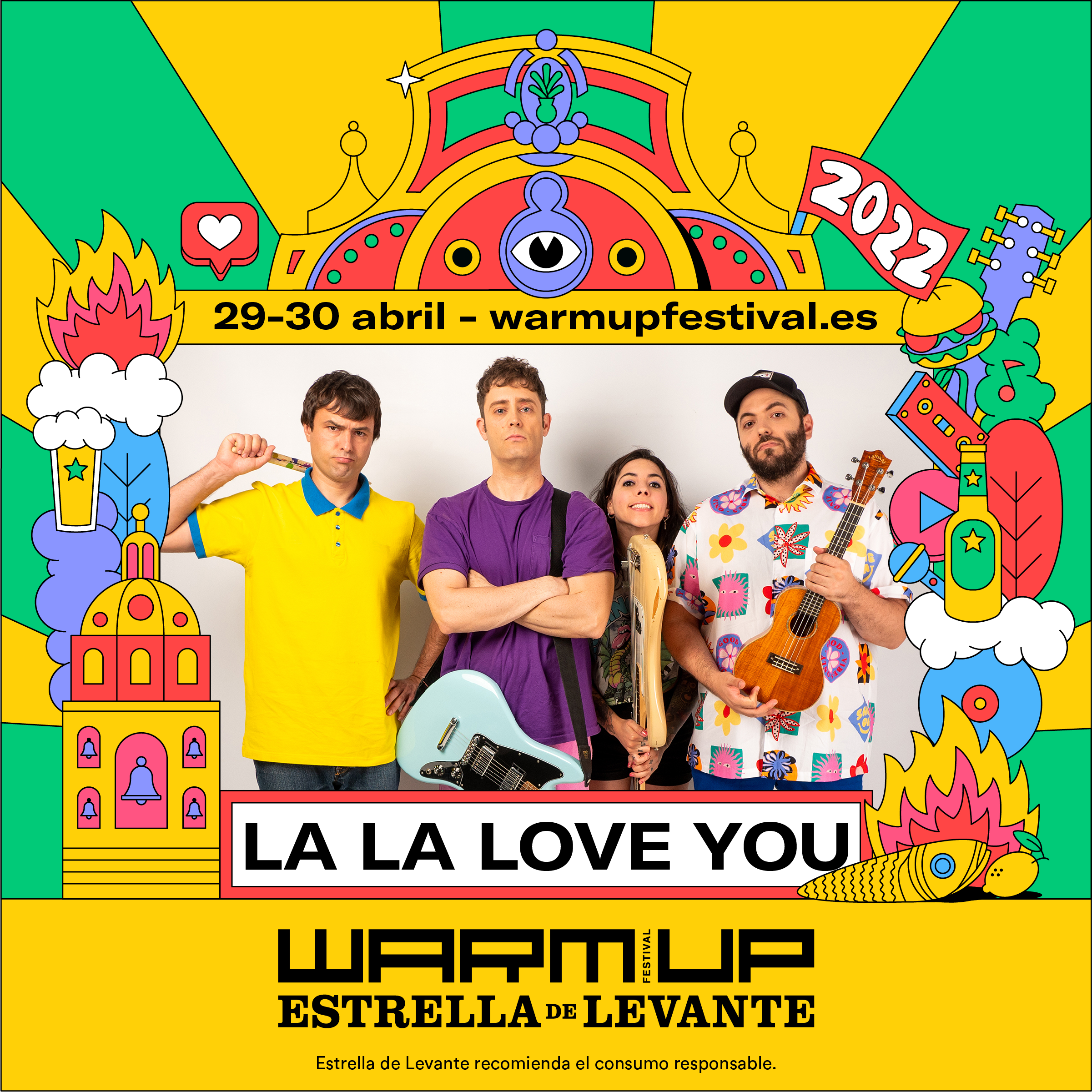 LA LA LOVE YOU WARM UP Estrella de Levante 2022 LA LA LOVE YOU WARM UP Estrella de Levante 2022