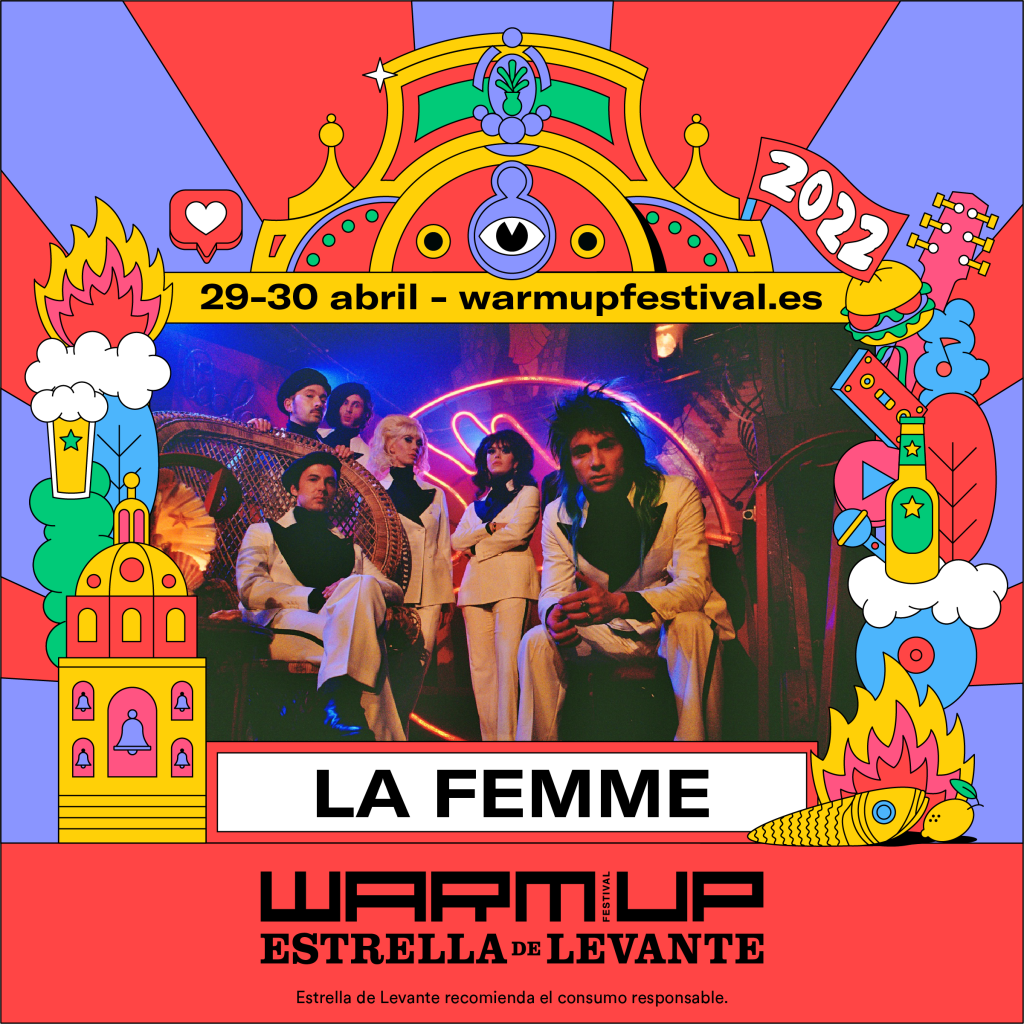 LA FEMME WARM UP Estrella de Levante 2022 LA FEMME WARM UP Estrella de Levante 2022